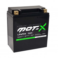 Аккумулятор пусковой литиевый LiFePO4 Mot-X B Sport 12,8В 15Ач, CCA 700A, 150x87x161мм (-/+) MotXLiB15S700NP