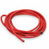 Силовой кабель силиконовый 6 AWG красный