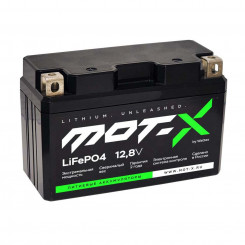 Аккумулятор пусковой литиевый LiFePO4 Mot-X H Extra 12,8В 2,5Ач, CCA 160A, 150x65x93мм (-/+) MotXLiH2E160NP